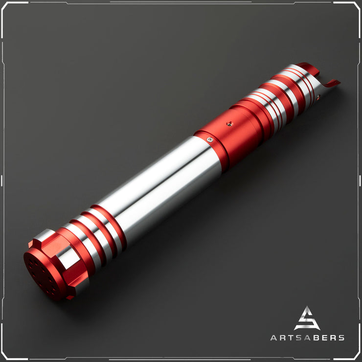 Rotes Hammer Lichtschwert Force FX Schweres Duell-Lichtschwert