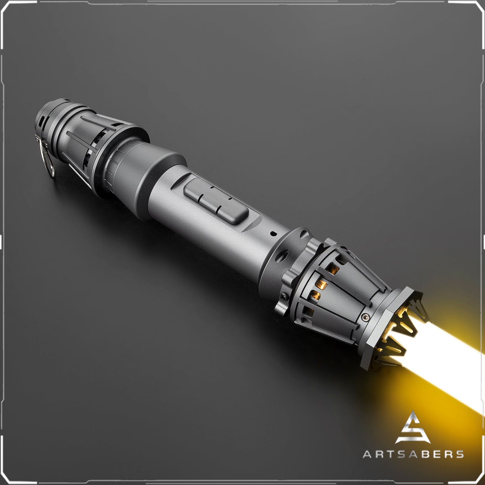 Rey Skywalker Lichtschwert Base Lit Lichtschwert für schwere Duelle ARTSABERS