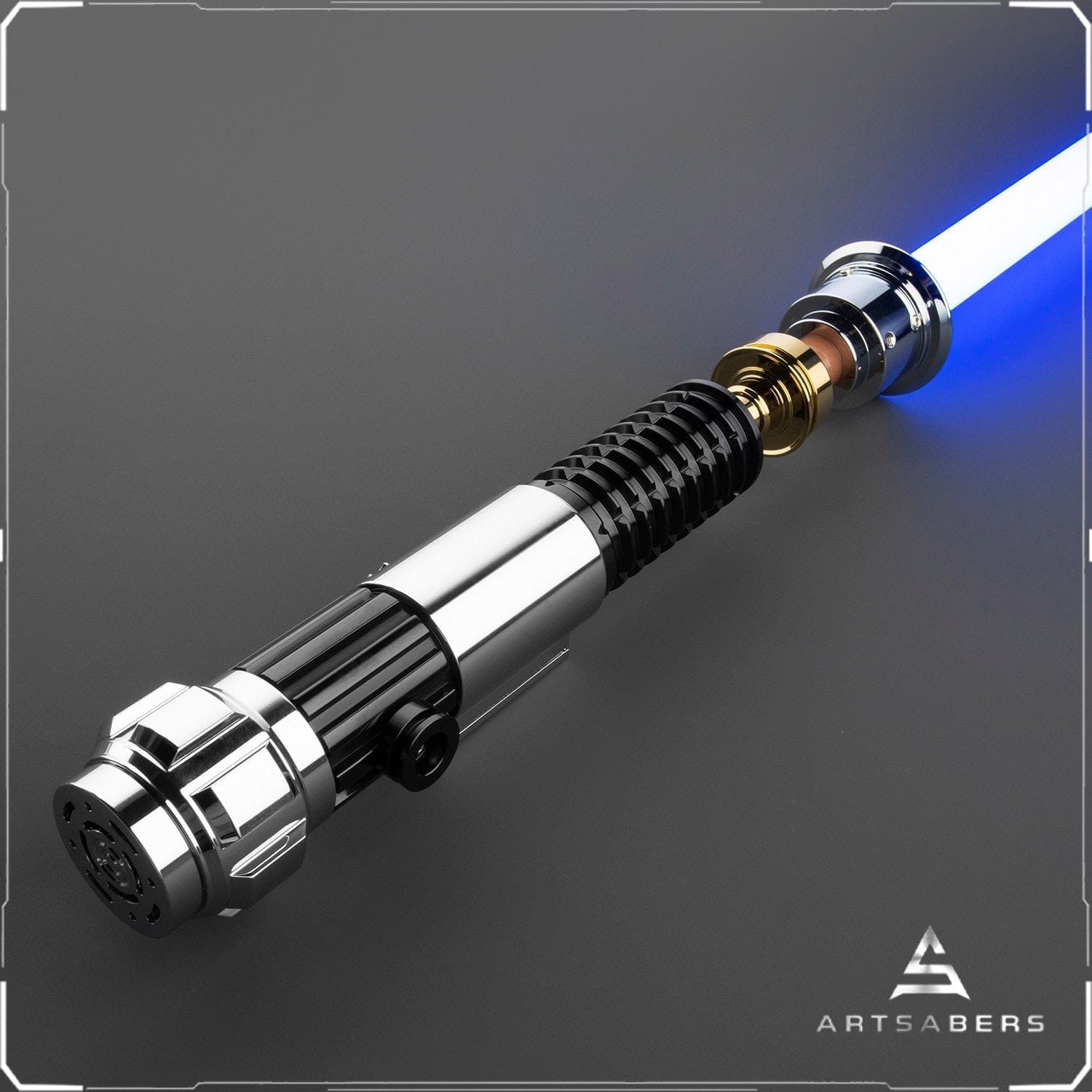Obi Wan Kenobi Lightsaber Base Lit Lightsaber For Heavy Dueling Kenobi Movie Replica ARTSABERS 